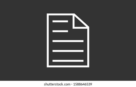 Note Edit icon. pencil icon isolated sign symbol vector. Note taking vector icon solid. Note note icon thin line for web and mobile