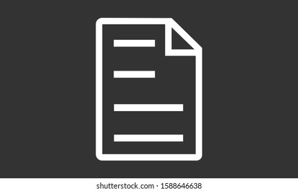 Note Edit icon. pencil icon isolated sign symbol vector. Note taking vector icon solid. Note note icon thin line for web and mobile