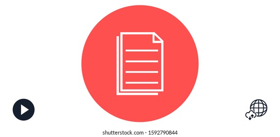 Note Edit icon. pencil icon isolated sign symbol vector. Note taking vector icon solid. 
