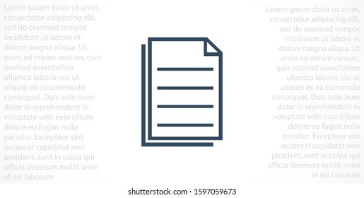 Note Edit icon. pencil icon isolated sign symbol vector. Note taking vector icon solid. Note note icon thin line for web and mobile