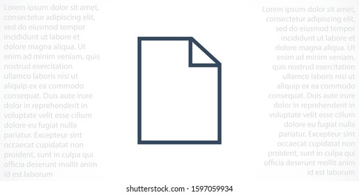 Note Edit icon. pencil icon isolated sign symbol vector. Note taking vector icon solid. Note note icon thin line for web and mobile