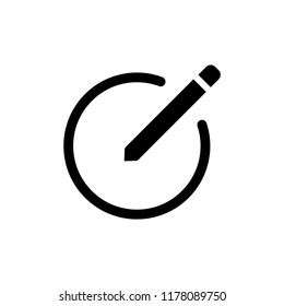note ( edit ) icon vector