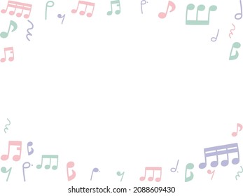 Note frame
(Marshmallow color oval)