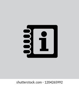  Note Help vector icon