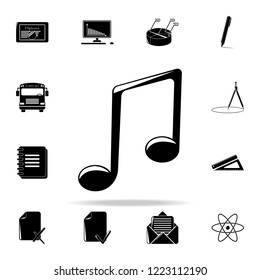 note icon. Education icons universal set for web and mobile