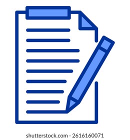 Note Icon Element For Design