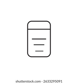 ícone da nota ilustração elemento design