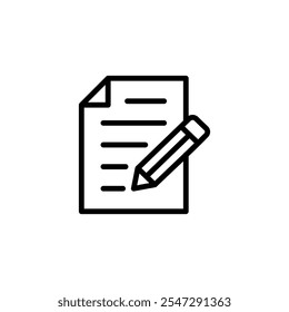 Note icon logo design. notepad sign and symbol