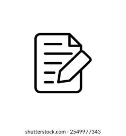 Note icon logo design. notepad sign and symbol
