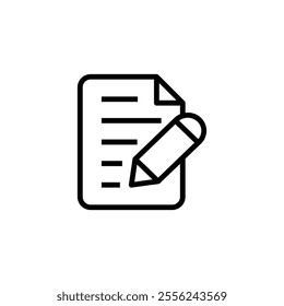 Note icon logo design. notepad sign and symbol