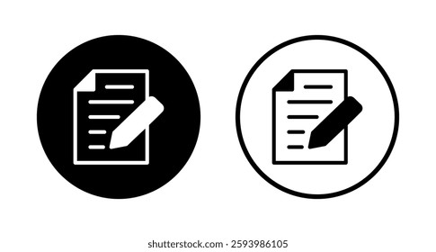 Note icon logo design. notepad sign and symbol