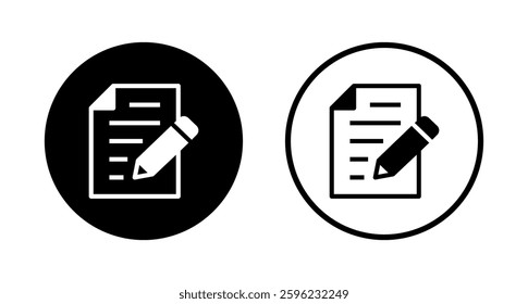 Note icon logo design. notepad sign and symbol