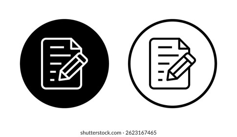 Note icon logo design. notepad sign and symbol