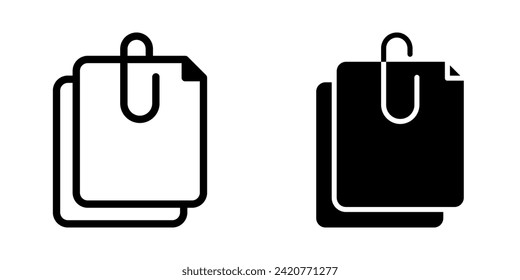 Note Icon. for mobile concept and web design. vector illustration