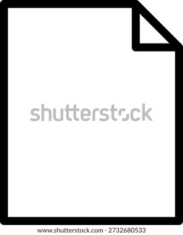 Note icon. notepad sign and symbol