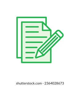 Note icon set. notepad icon vector