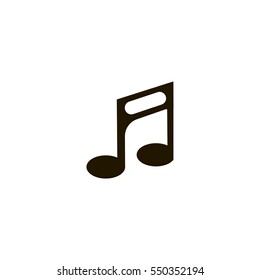 note icon. sign design