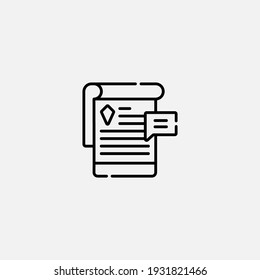 Symbol-Symbol, Vektorsymbol, Logo-Illustration für Web und Mobile