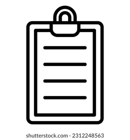 Note icon with transparent background