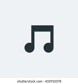 Note icon in trendy flat style background, image jpg, vector eps, flat web, material icon, UI illustration