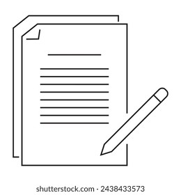 note icon vector design. list icon vector design. planner icon vector design