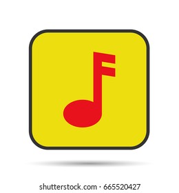 Note icon. Vector illustration