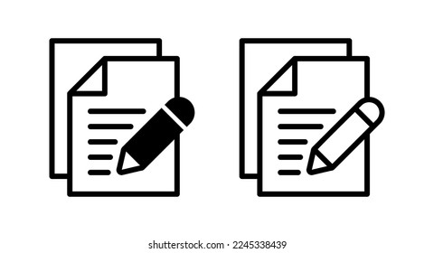 Note icon vector illustration. notepad sign and symbol