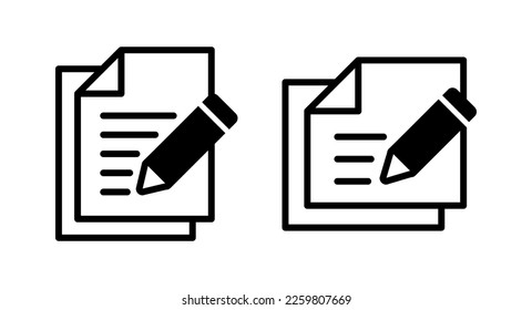 Note icon vector illustration. notepad sign and symbol