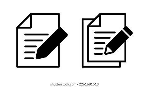 Note icon vector illustration. notepad sign and symbol