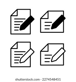 Note icon vector illustration. notepad sign and symbol