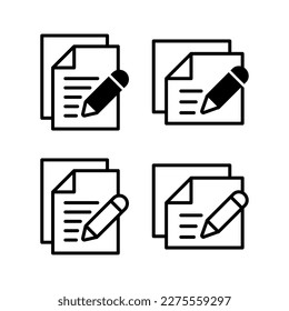 Note icon vector illustration. notepad sign and symbol