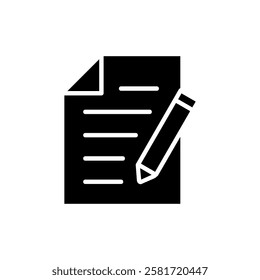 Note icon vector illustration. notepad sign and symbol