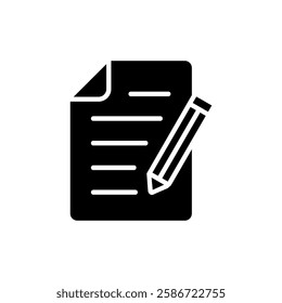 Note icon vector illustration. notepad sign and symbol