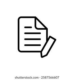 Note icon vector illustration. notepad sign and symbol