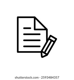 Note icon vector illustration. notepad sign and symbol