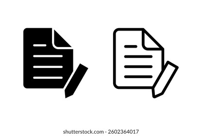 Note icon vector illustration. notepad sign and symbol