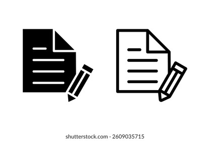 Note icon vector illustration. notepad sign and symbol