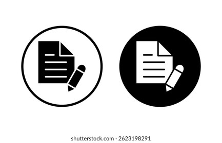 Note icon vector illustration. notepad sign and symbol