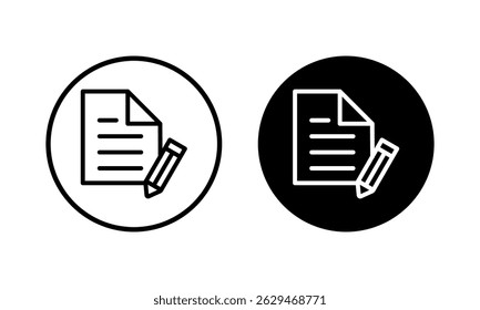 Note icon vector illustration. notepad sign and symbol