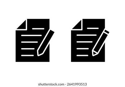 Note icon vector illustration. notepad sign and symbol