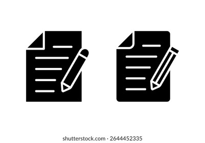 Note icon vector illustration. notepad sign and symbol