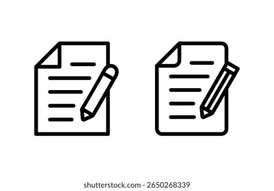 Note icon vector illustration. notepad sign and symbol