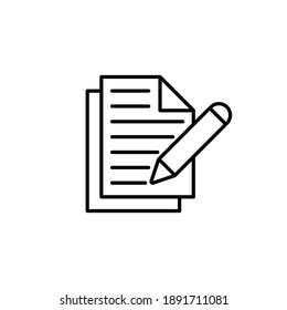 Note icon vector. notepad icon vector