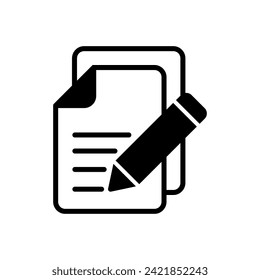 Note icon vector. notepad icon vector