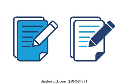 Note icon vector. notepad icon vector