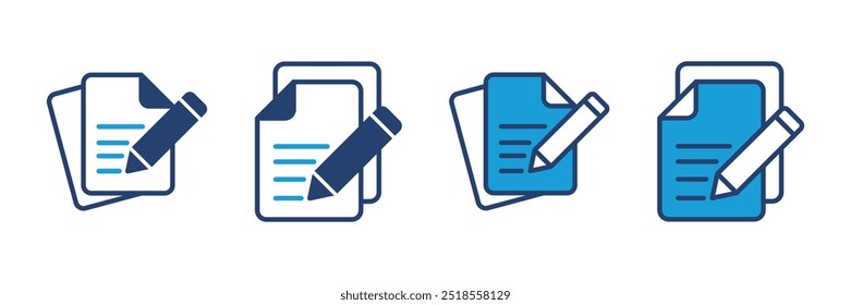 Note icon vector. notepad icon vector