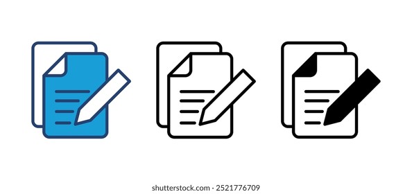 Note icon vector. notepad icon vector