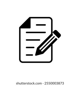 Note icon vector. notepad sign and symbol