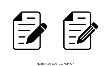 Note icon vector. notepad sign and symbol