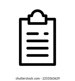 Note Icon Vector Symbol Design Illustration